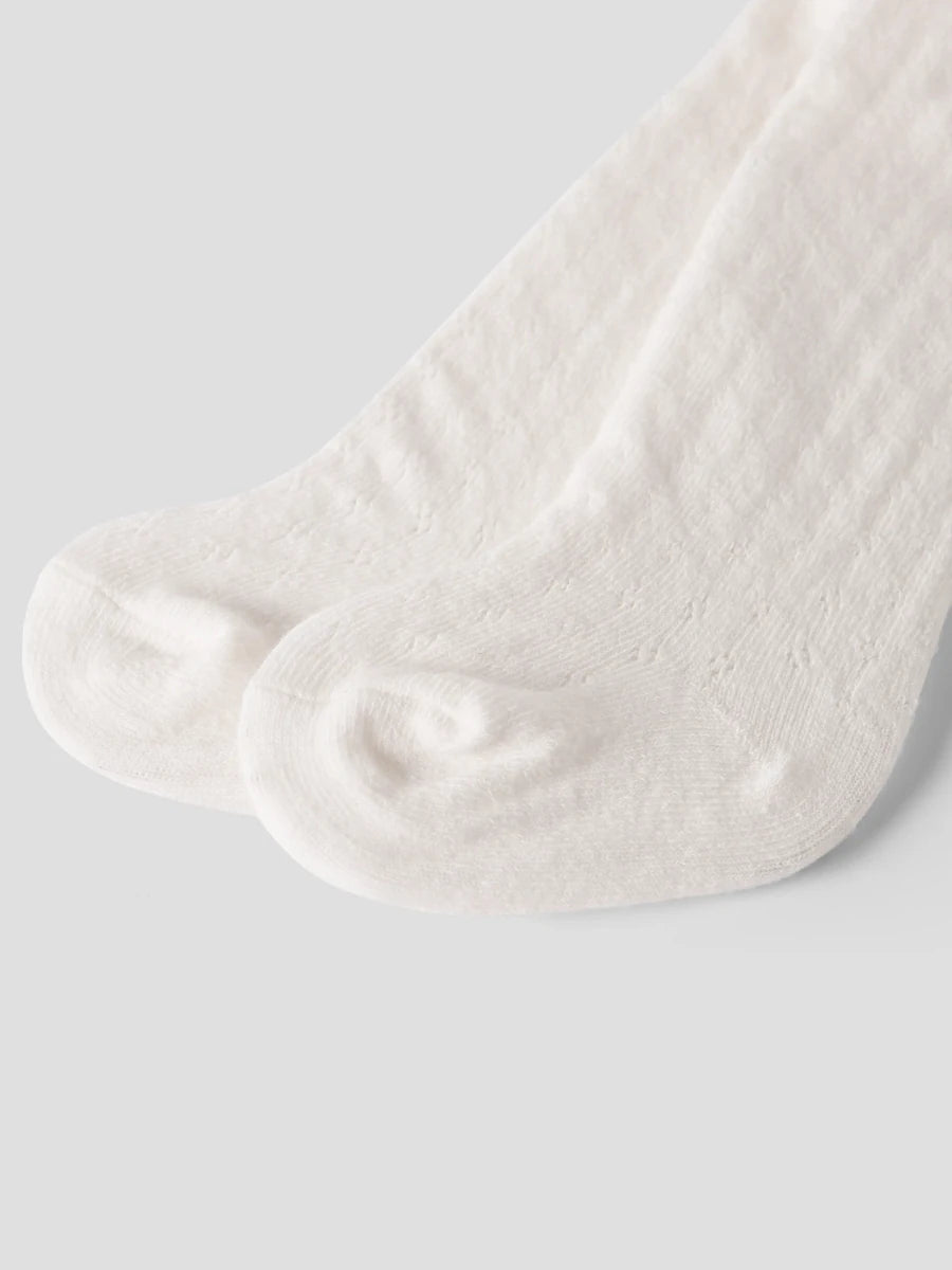 Lil' Atelier baby ILSO strømpebukse - Coconut Milk | Torgunns Barneklær AS
