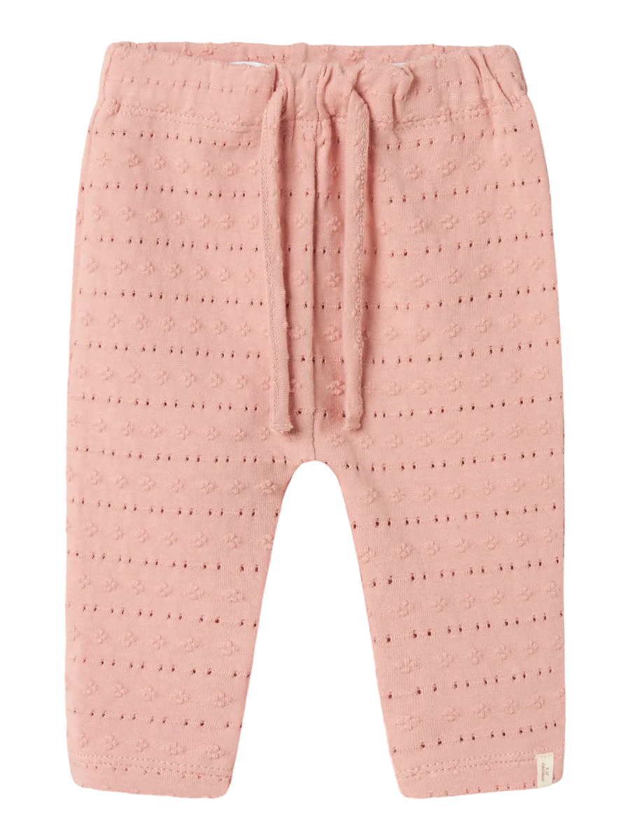 Lil' Atelier Baby JAMLA PANT - Misty Rose | Torgunns Barneklær AS