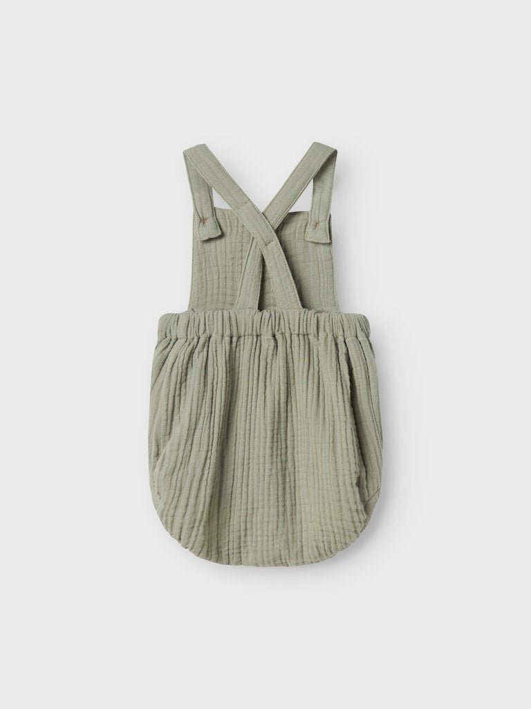 Lil' Atelier Baby JANU LOOSE ROMBER - Seagrass | Torgunns Barneklær AS