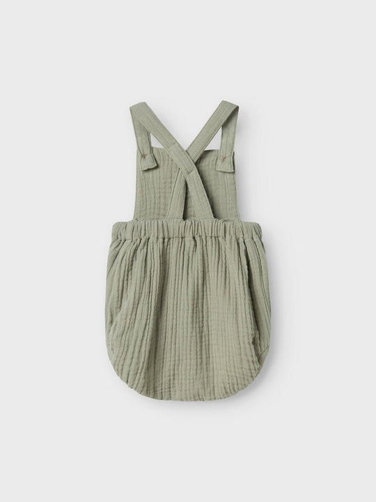 Lil' Atelier Baby JANU LOOSE ROMBER - Seagrass | Torgunns Barneklær AS