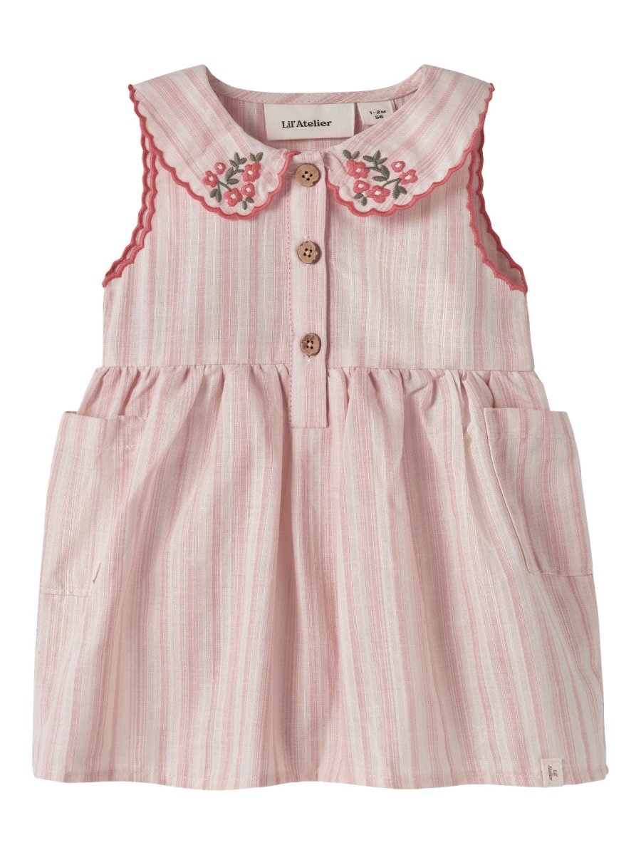 Lil Atelier Baby JERA LOOSE bodykjole - Morganite | Torgunns Barneklær AS