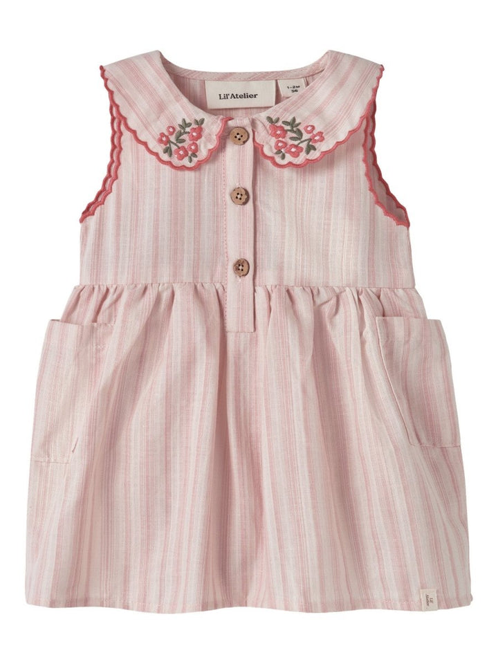 Lil Atelier Baby JERA LOOSE bodykjole - Morganite | Torgunns Barneklær AS
