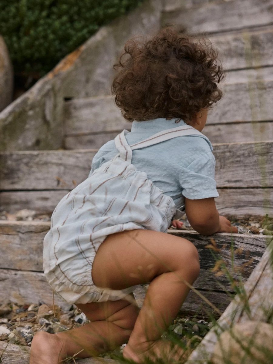 Lil Atelier Baby JERAN LOOSE romper - Coconut Milk | Torgunns Barneklær AS