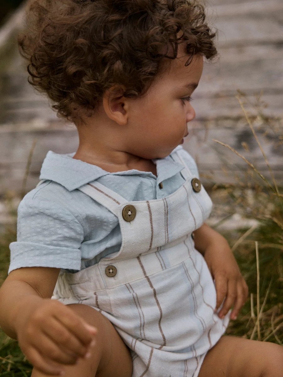 Lil Atelier Baby JERAN LOOSE romper - Coconut Milk | Torgunns Barneklær AS