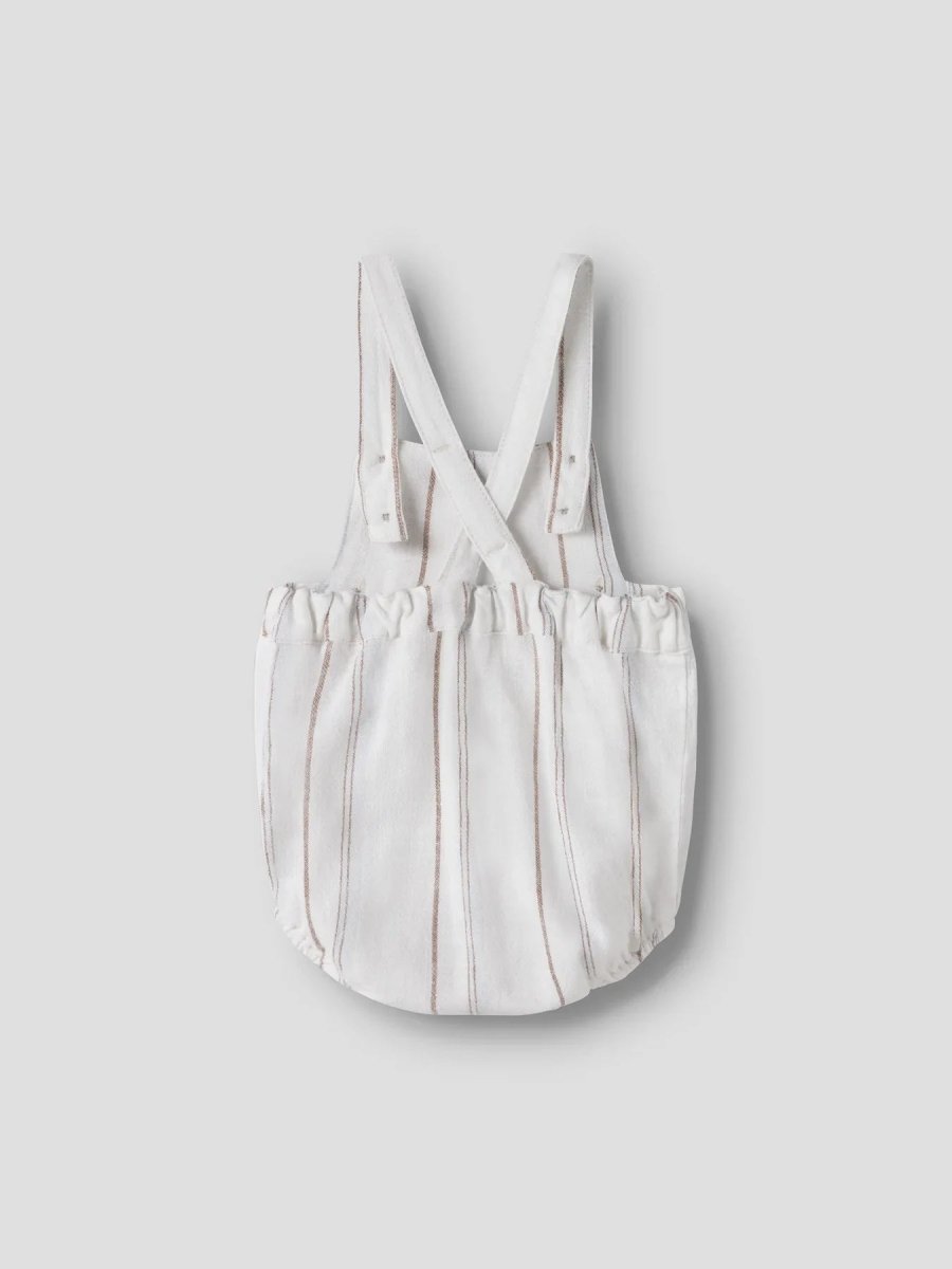Lil Atelier Baby JERAN LOOSE romper - Coconut Milk | Torgunns Barneklær AS