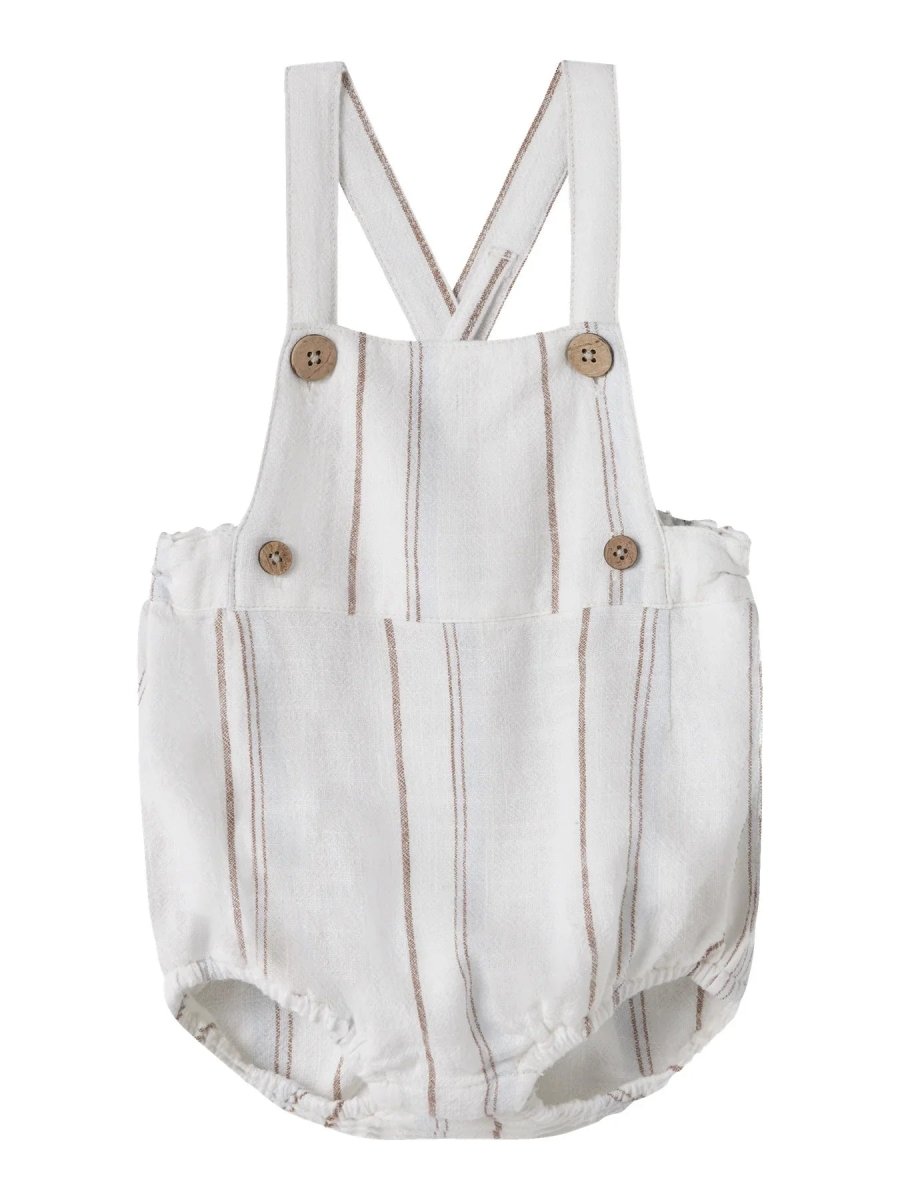 Lil Atelier Baby JERAN LOOSE romper - Coconut Milk | Torgunns Barneklær AS