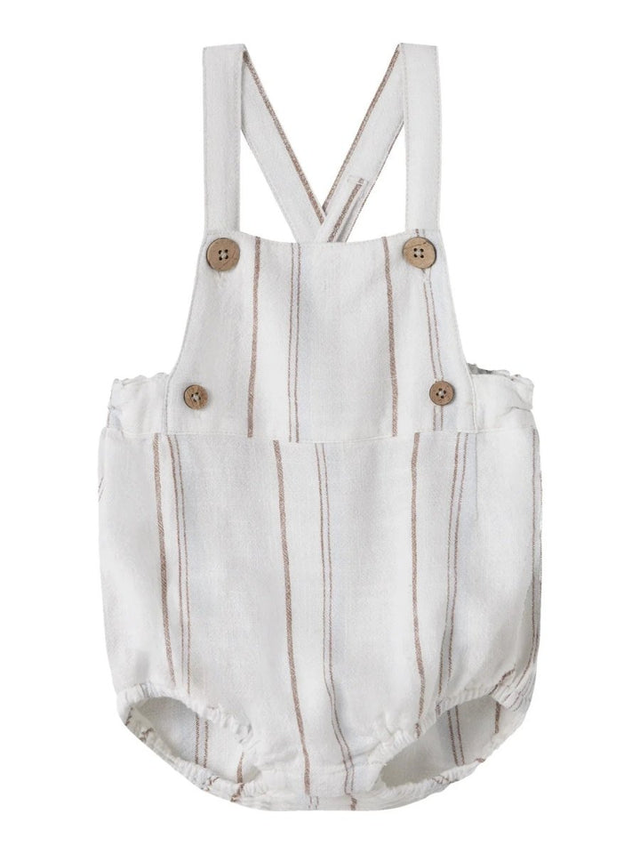 Lil Atelier Baby JERAN LOOSE romper - Coconut Milk | Torgunns Barneklær AS