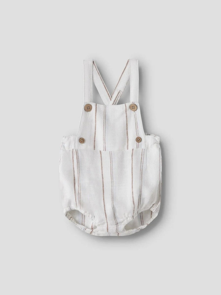 Lil Atelier Baby JERAN LOOSE romper - Coconut Milk | Torgunns Barneklær AS