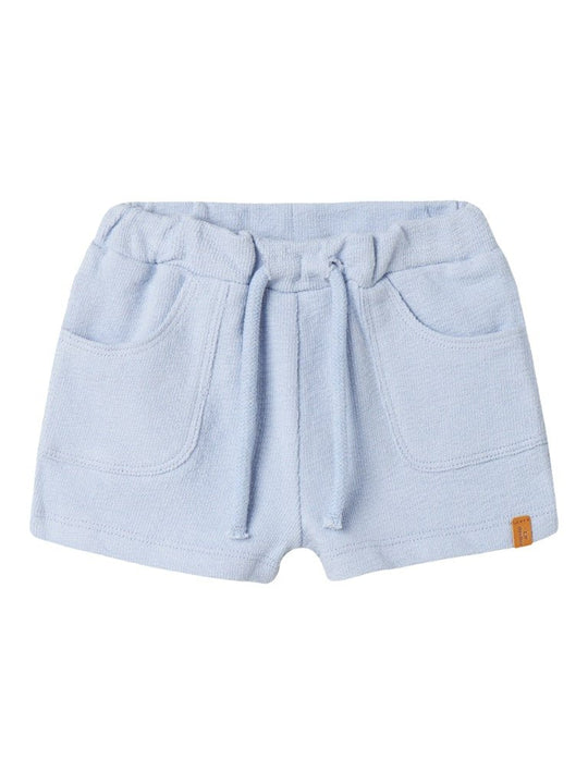 Lil' Atelier Baby JOLLO SWEAT SHORTS - Zen Blue | Torgunns Barneklær AS
