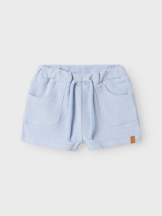 Lil' Atelier Baby JOLLO SWEAT SHORTS - Zen Blue | Torgunns Barneklær AS