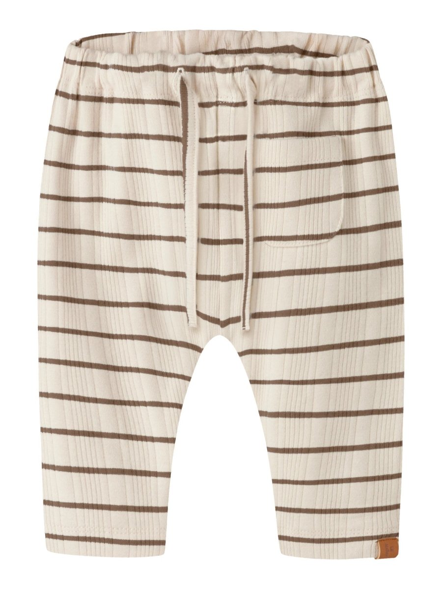 Lil' Atelier Baby KABY LOOSE PANT - Turtledove | Kangaroo | Torgunns Barneklær AS