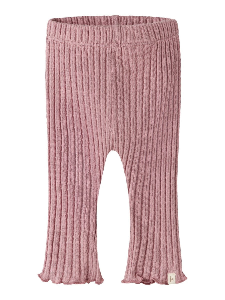 Lil' Atelier Baby KELSA SLIM LEGGINGS - Zephyr | Torgunns Barneklær AS