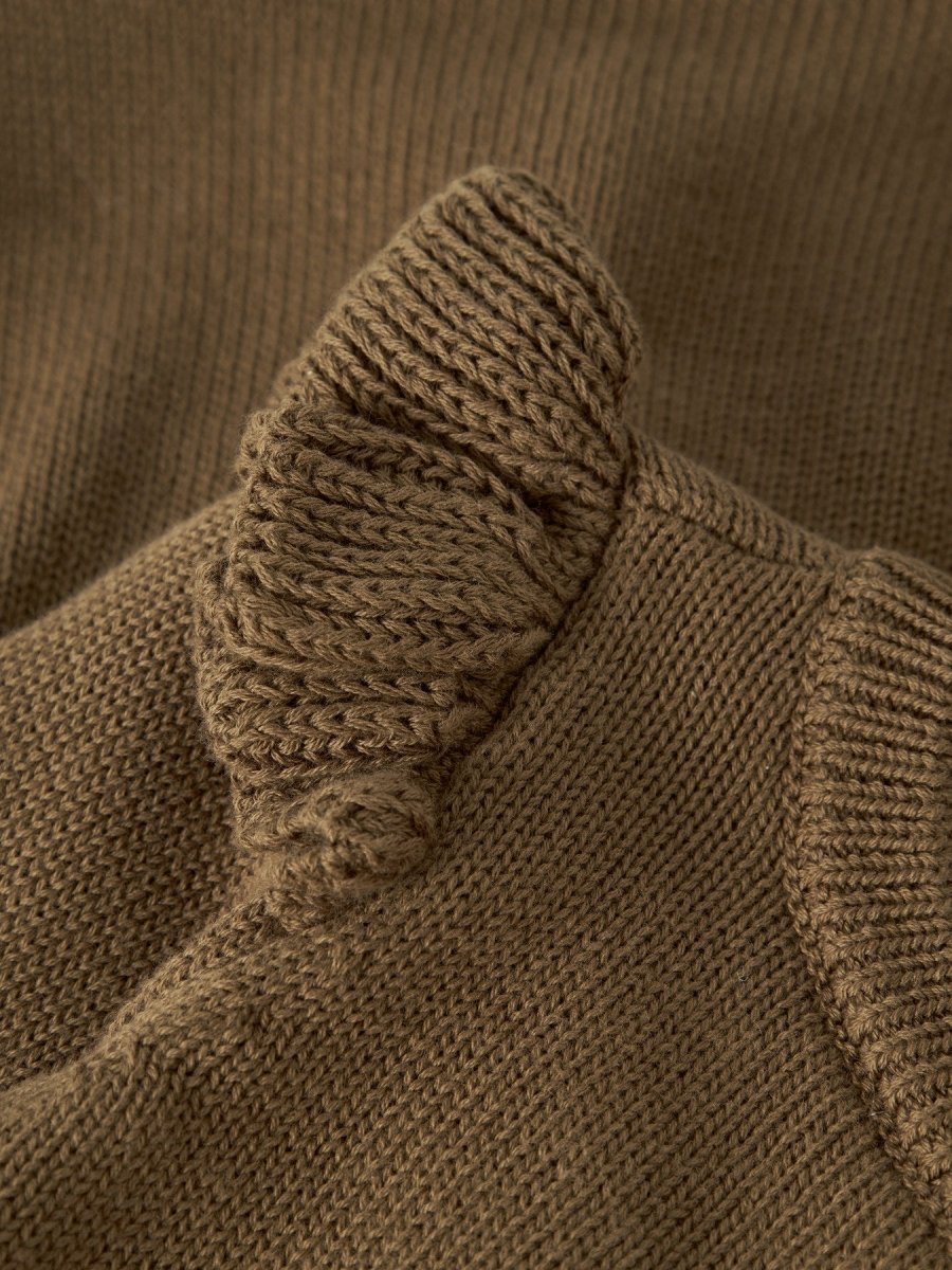 Lil' Atelier Baby KOPA LS KNIT CARDIGAN - Kangaroo | Torgunns Barneklær AS