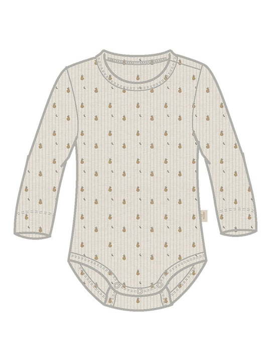 Lil' Atelier BABY LAGO MIO LS SLIM BODY - Coconut Milk | Pear | Torgunns Barneklær AS