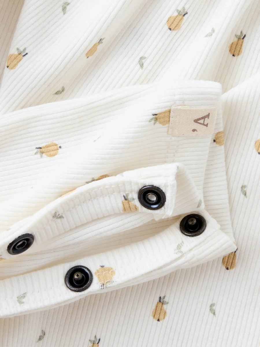 Lil' Atelier BABY LAGO MIO PANT - Coconut Milk | Pear | Torgunns Barneklær AS