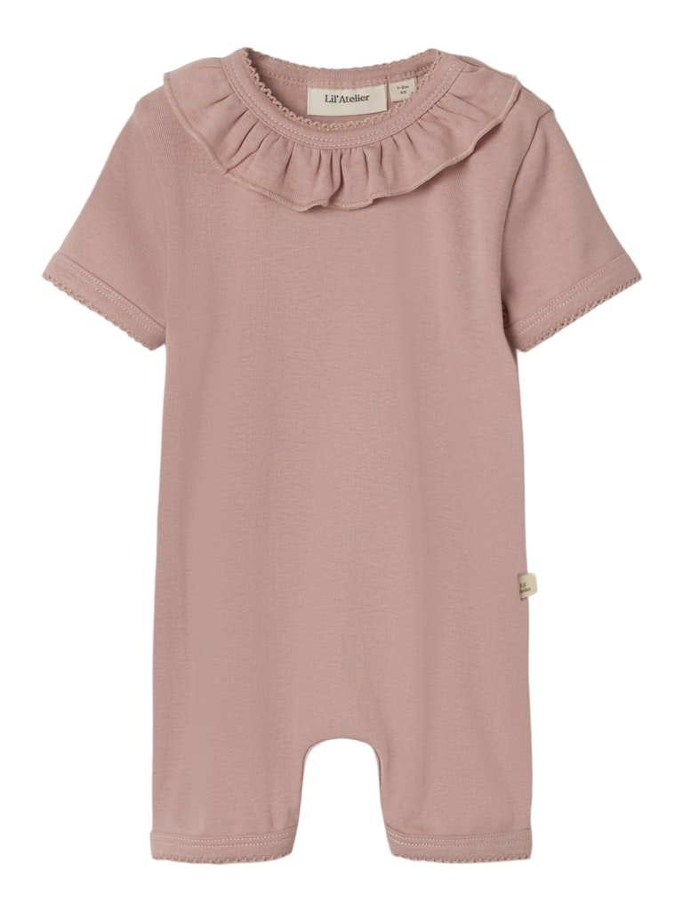 Lil' Atelier Baby LALO SS LOOSE SUIT - Misty Rose | Torgunns Barneklær AS