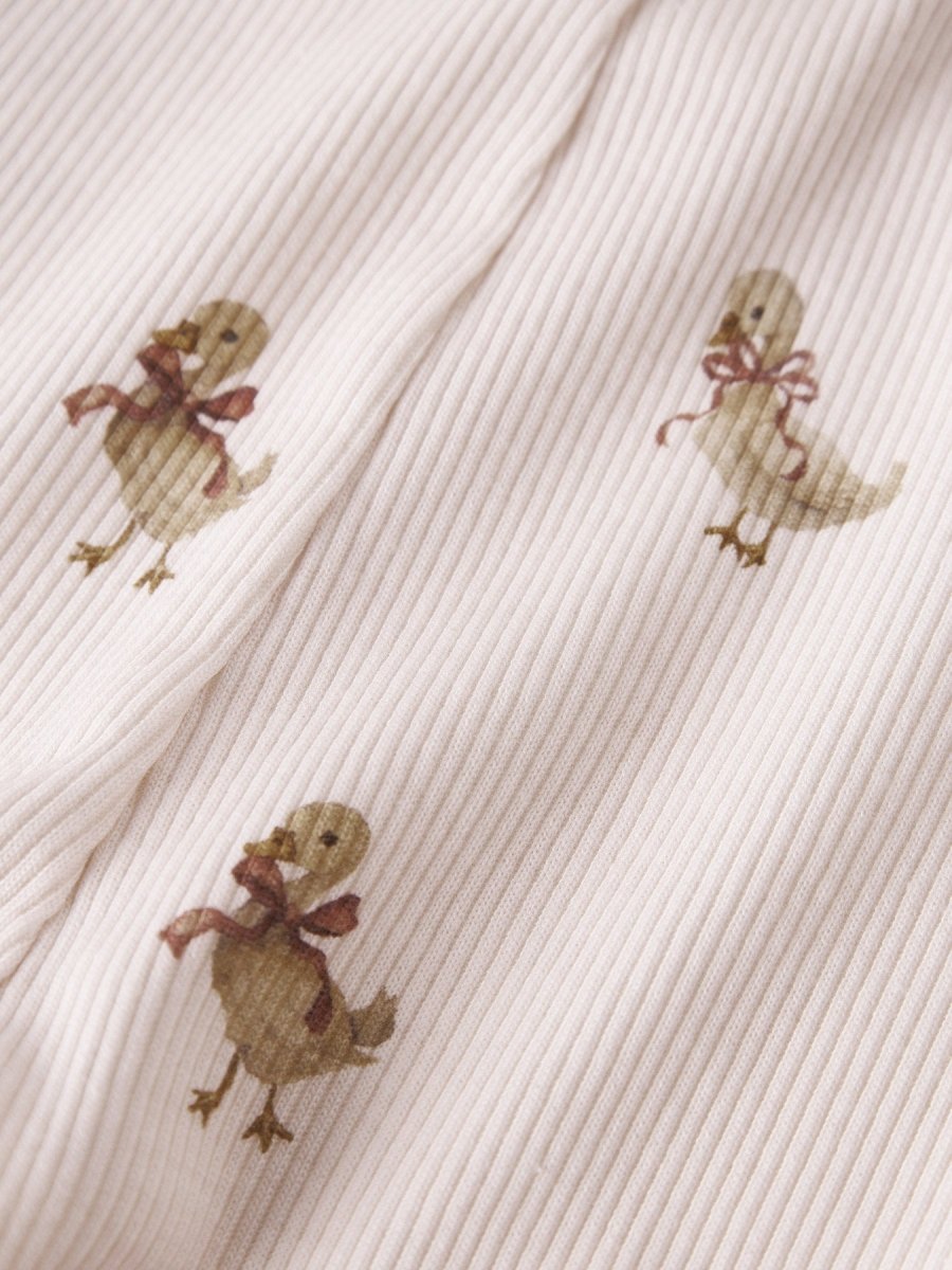 Lil' Atelier Baby LAVO ELF SLIM LEGGING NOOS - Almost Mauve | GOOSE | Torgunns Barneklær AS
