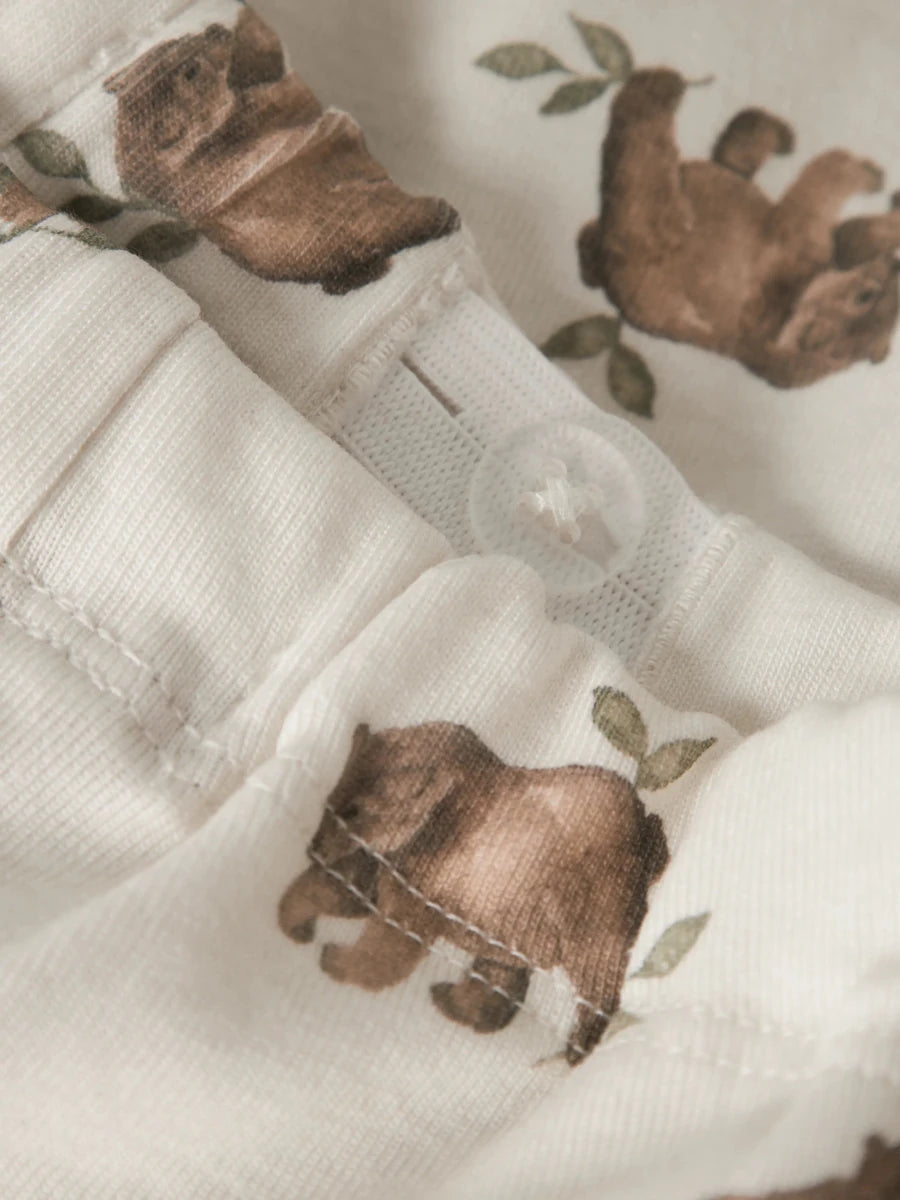 Lil' Atelier baby LAYO bukse - Turtledove | Bear | Torgunns Barneklær AS