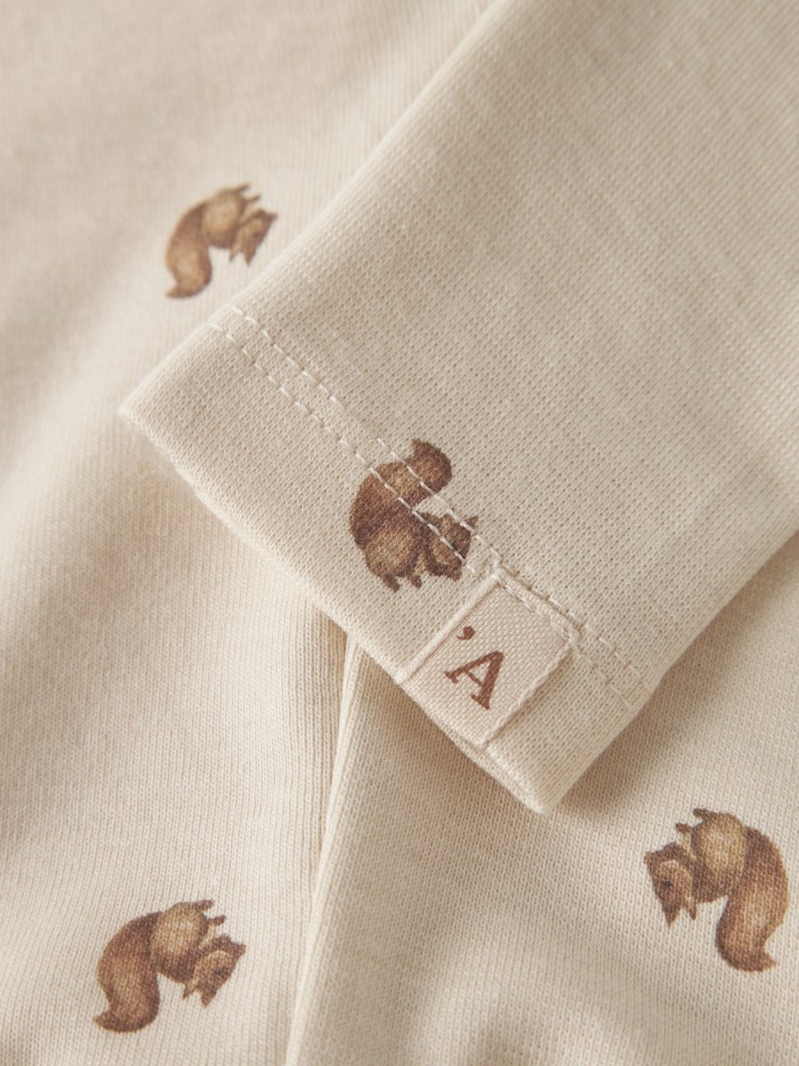 Lil' Atelier Baby LAYO KIM SLIM LEGGINGS NOOS - Turtledove | Squirrel | Torgunns Barneklær AS