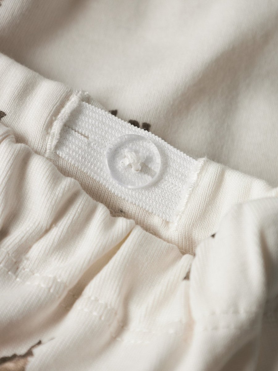 Lil' Atelier Baby LAYO SAK LOOSE PANT - Coconut Milk | Donky | Torgunns Barneklær AS