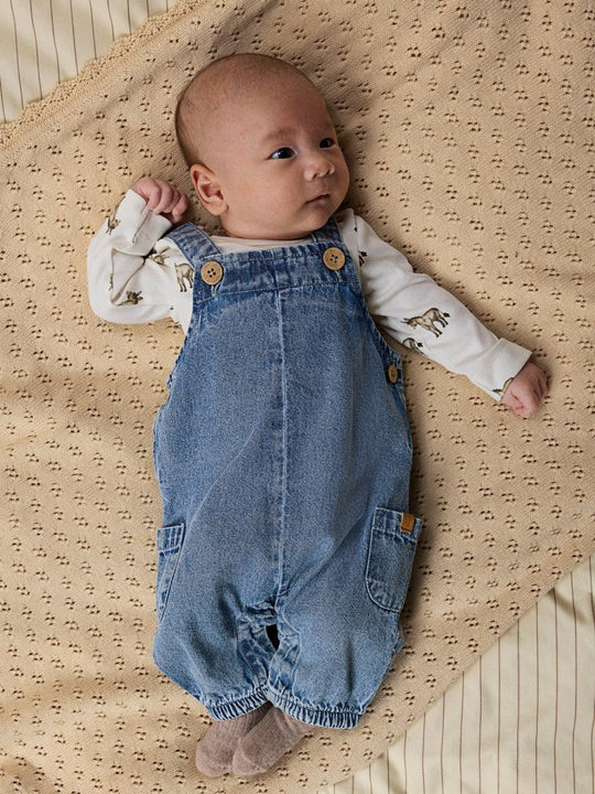 Lil' Atelier Baby LAYO SEV LS SLIM BODY - Coconut Milk | Donky | Torgunns Barneklær AS