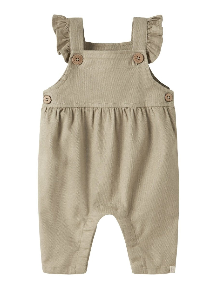 Lil' Atelier Baby LODEN LOOSE OVERALL - Twill | Torgunns Barneklær AS