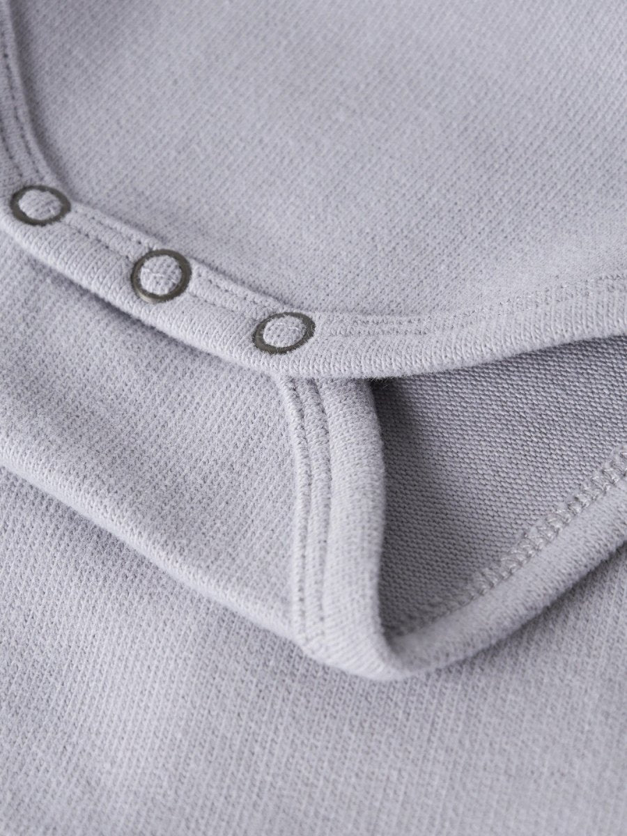 Lil' Atelier Baby LUNO LS SLIM BODY - Sleet | Torgunns Barneklær AS