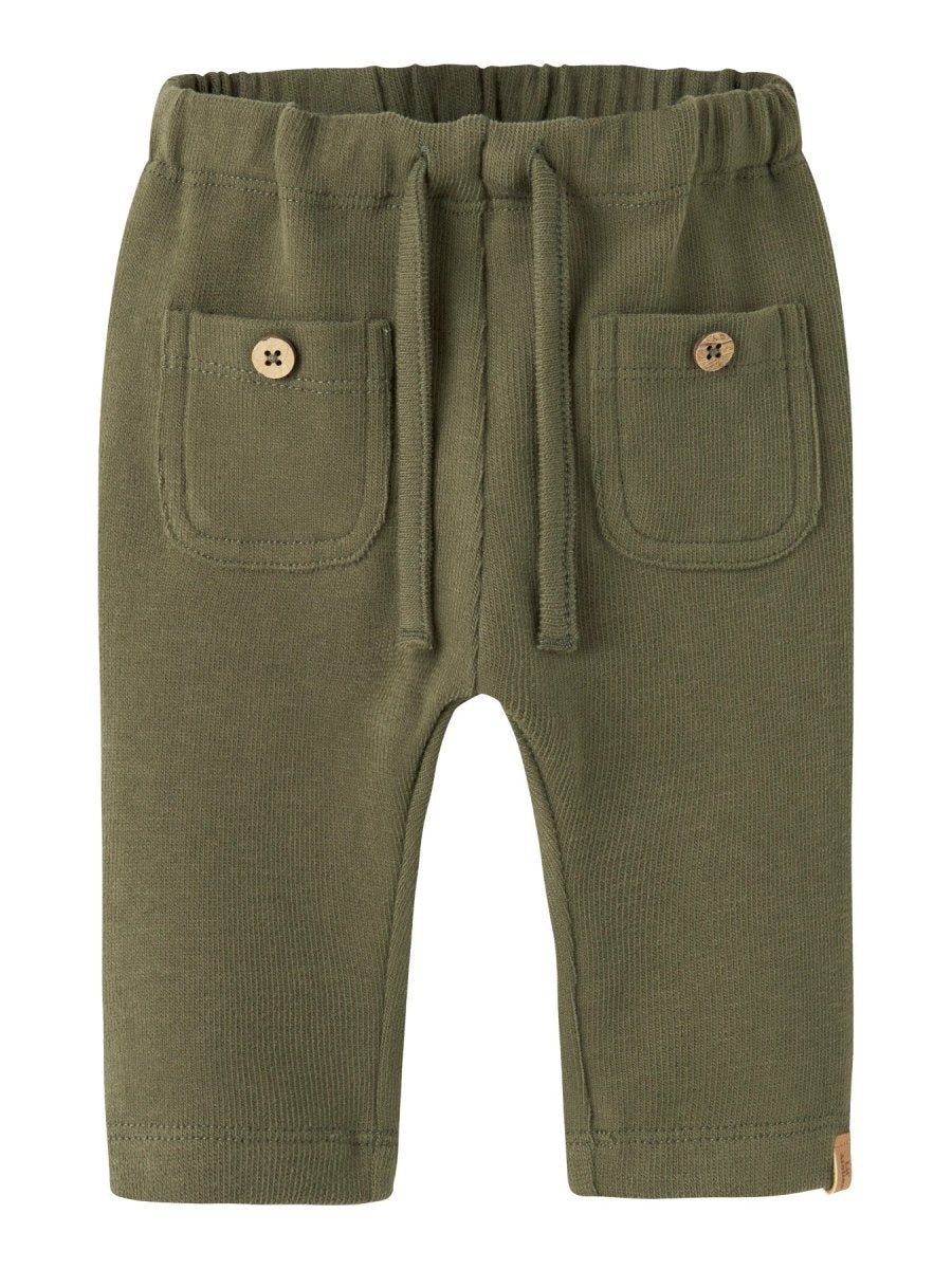 Lil' Atelier Baby LUNO PANT - Winter Moss | Torgunns Barneklær AS