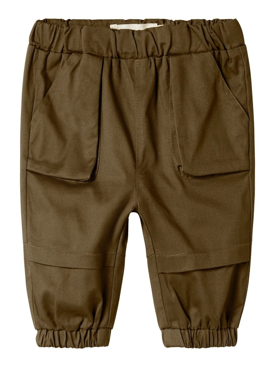 Lil' Atelier Baby NAGE REG PANT - Teak | Torgunns Barneklær AS