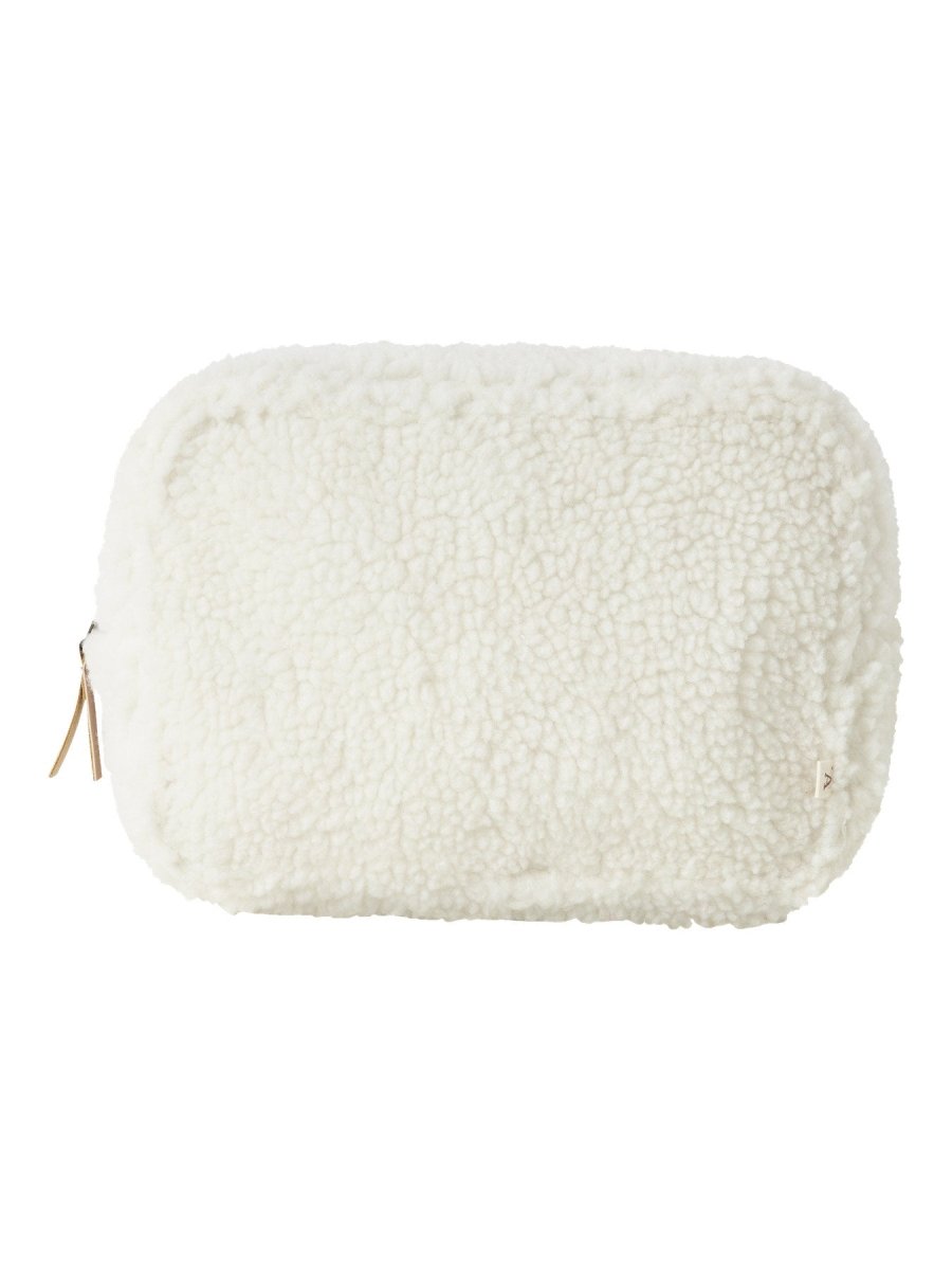 Lil' Atelier Baby NIGO Sherpa Toalettmappe – Coconut Milk | Torgunns Barneklær AS