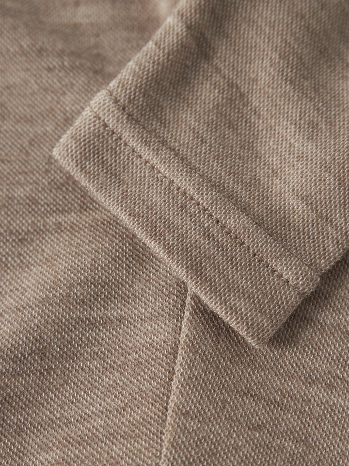 Lil Atelier Baby NILO SLIM Ull Legging - Sepia Tint | Melange | Torgunns Barneklær AS