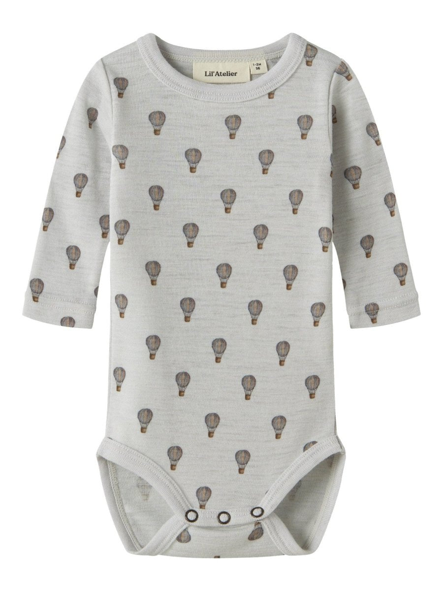 Lil’ Atelier Baby NOEL NOR Ullbody – Oyster Mushroom | Airballoon | Torgunns Barneklær AS