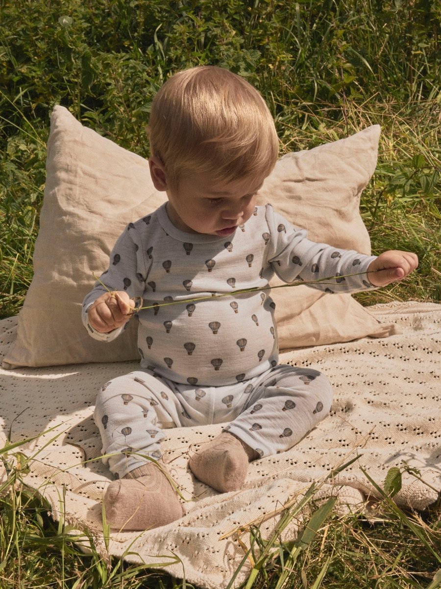 Lil’ Atelier Baby NOEL NOR Ullbody – Oyster Mushroom | Airballoon | Torgunns Barneklær AS
