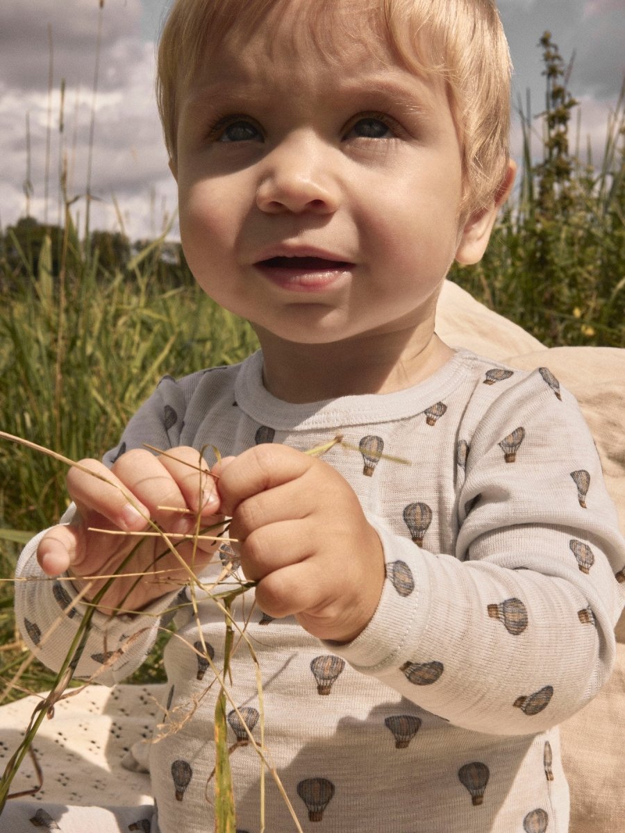 Lil’ Atelier Baby NOEL NOR Ullbody – Oyster Mushroom | Airballoon | Torgunns Barneklær AS