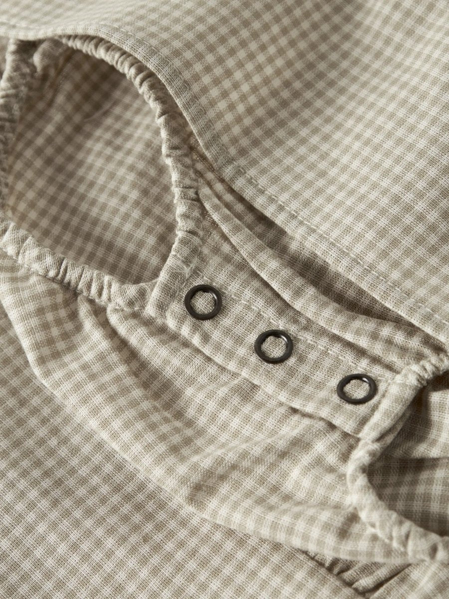 Lil' Atelier Baby OLENO Loose Body Dress - Moss Gray | Torgunns Barneklær AS