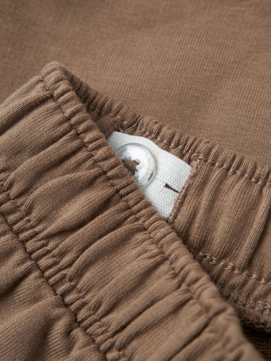 Lil' Atelier Baby Omas Sweat Shorts - Coca Mocha | Torgunns Barneklær AS