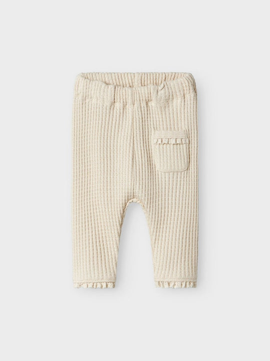 Lil' Atelier Baby OSANNE LOOSE PANT - Turtledove | Torgunns Barneklær AS