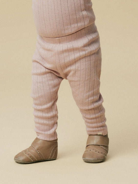 Lil' Atelier Baby RACHEL NIS SLIM LEGGINGS NOOS - Misty Rose | Torgunns Barneklær AS