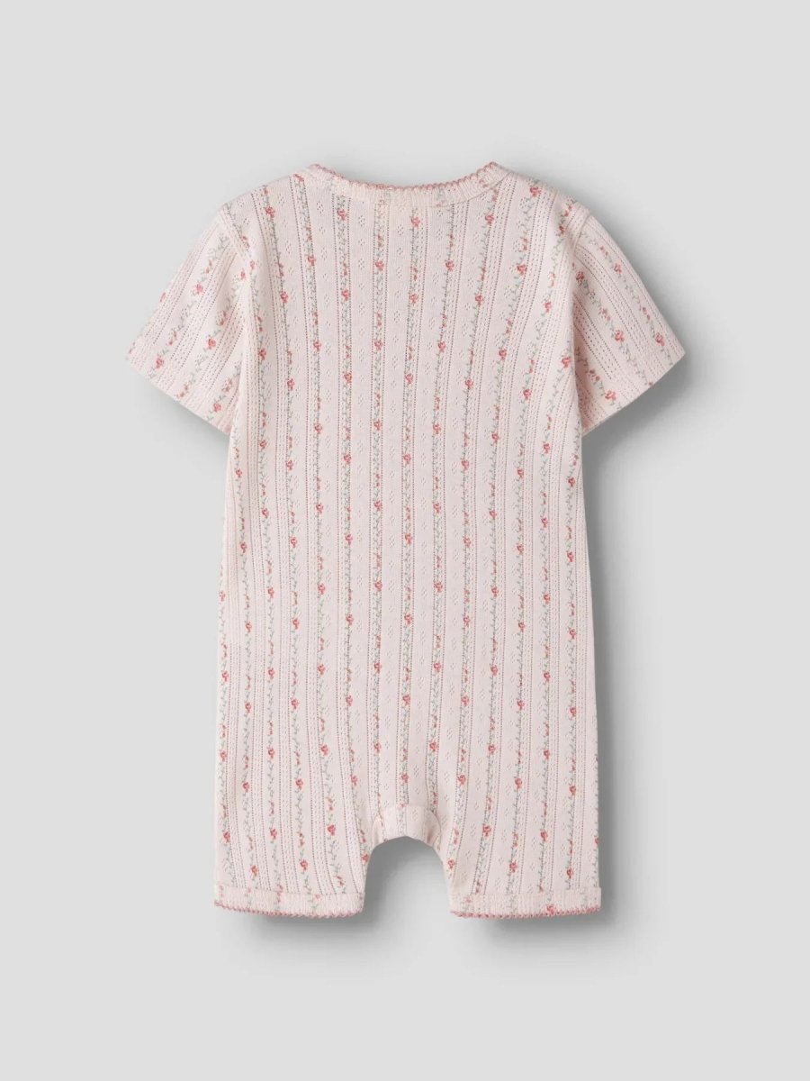 Lil Atelier Baby RACHELLO DEB LOOSE romper - Morganite Flower | Torgunns Barneklær AS