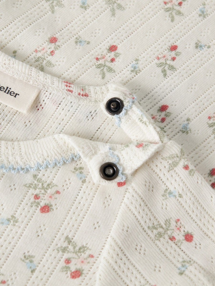 Lil Atelier Baby RACHELLO DUNA SLIM body - Coconut Milk | Strawberry | Torgunns Barneklær AS