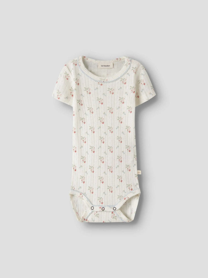 Lil Atelier Baby RACHELLO DUNA SLIM body - Coconut Milk | Strawberry | Torgunns Barneklær AS