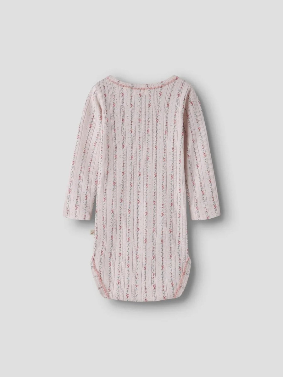 Lil Atelier Baby RACHELLO DUNA SLIM body - Morganite Flower | Torgunns Barneklær AS