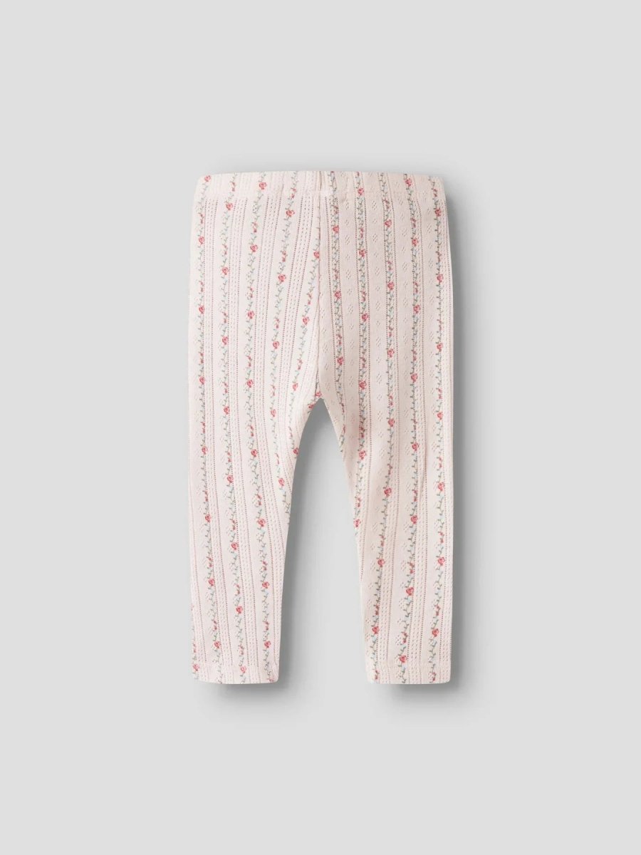Lil Atelier Baby RACHELLO RIA SLIM leggings - Morganite Flower | Torgunns Barneklær AS