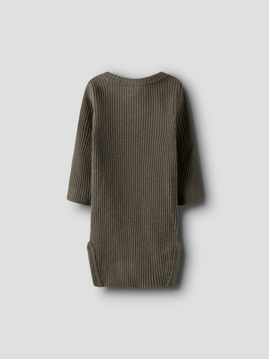 Lil' Atelier Baby RAJO MAL LS SLIM BODY - Sea Turtle | Torgunns Barneklær AS