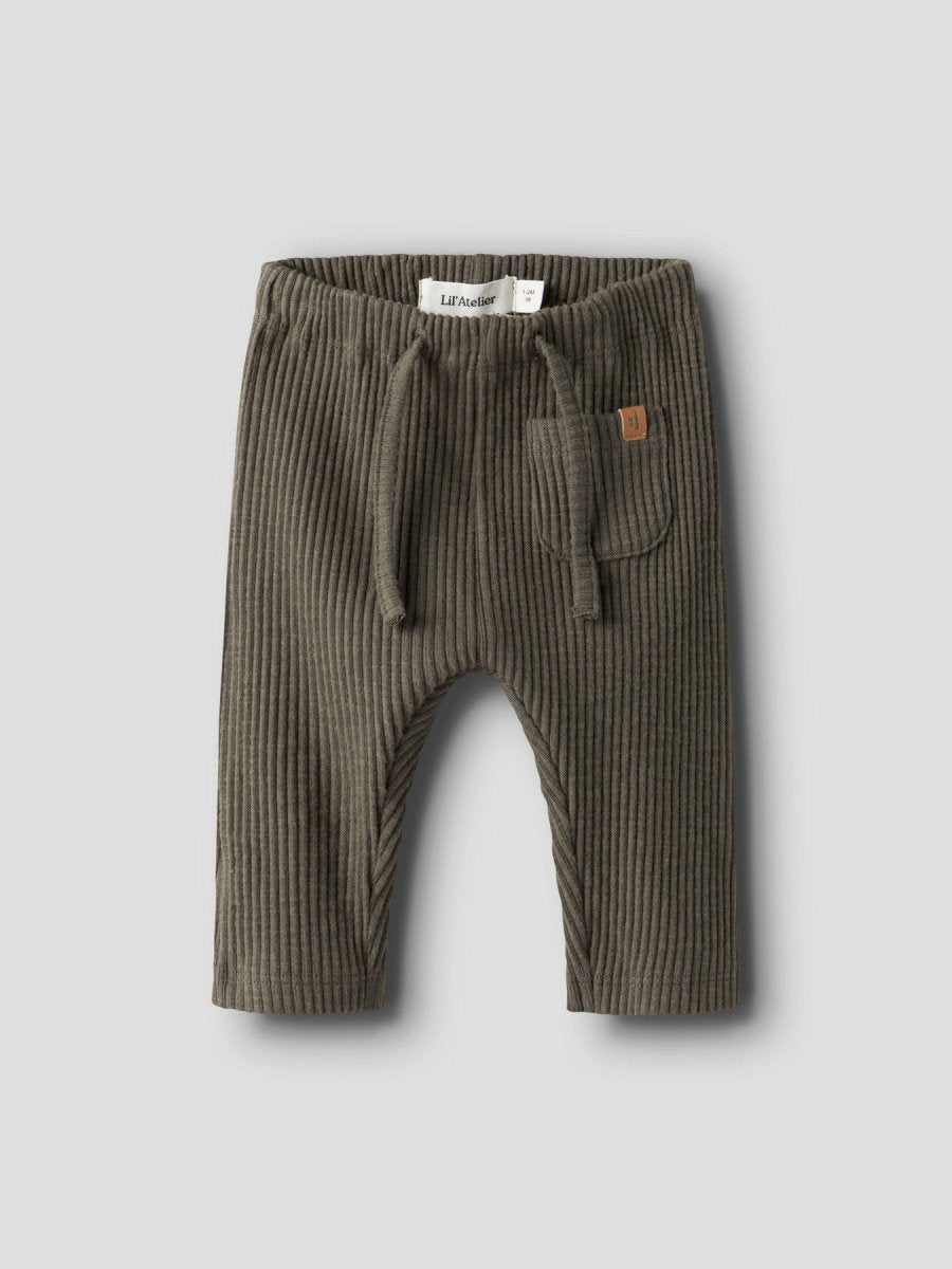 Lil' Atelier Baby RAJO MAN LOOSE PANT - Sea Turtle | Torgunns Barneklær AS