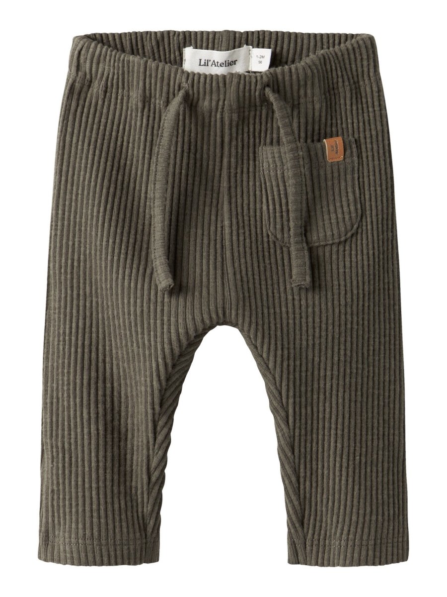 Lil' Atelier Baby RAJO MAN LOOSE PANT - Sea Turtle | Torgunns Barneklær AS