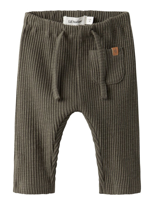 Lil' Atelier Baby RAJO MAN LOOSE PANT - Sea Turtle | Torgunns Barneklær AS
