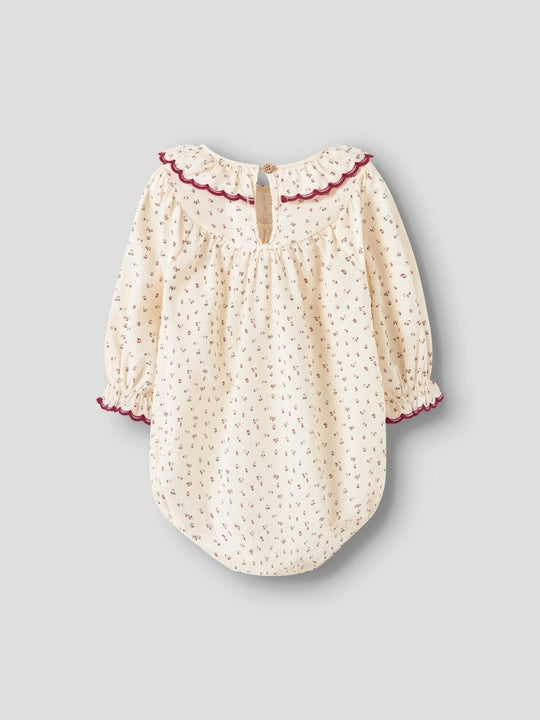 Lil' Atelier Baby RASIA LS LOOSE BODY SHIRT - Turtledove | Torgunns Barneklær AS