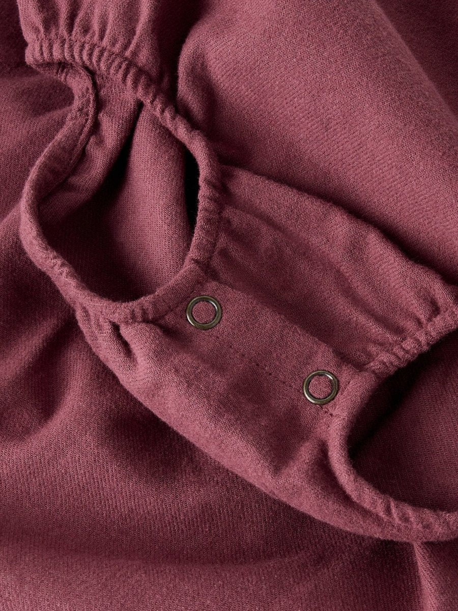 Lil' Atelier Baby REBEL LS BODY DRESS SOLID - Catawba Grape | Torgunns Barneklær AS