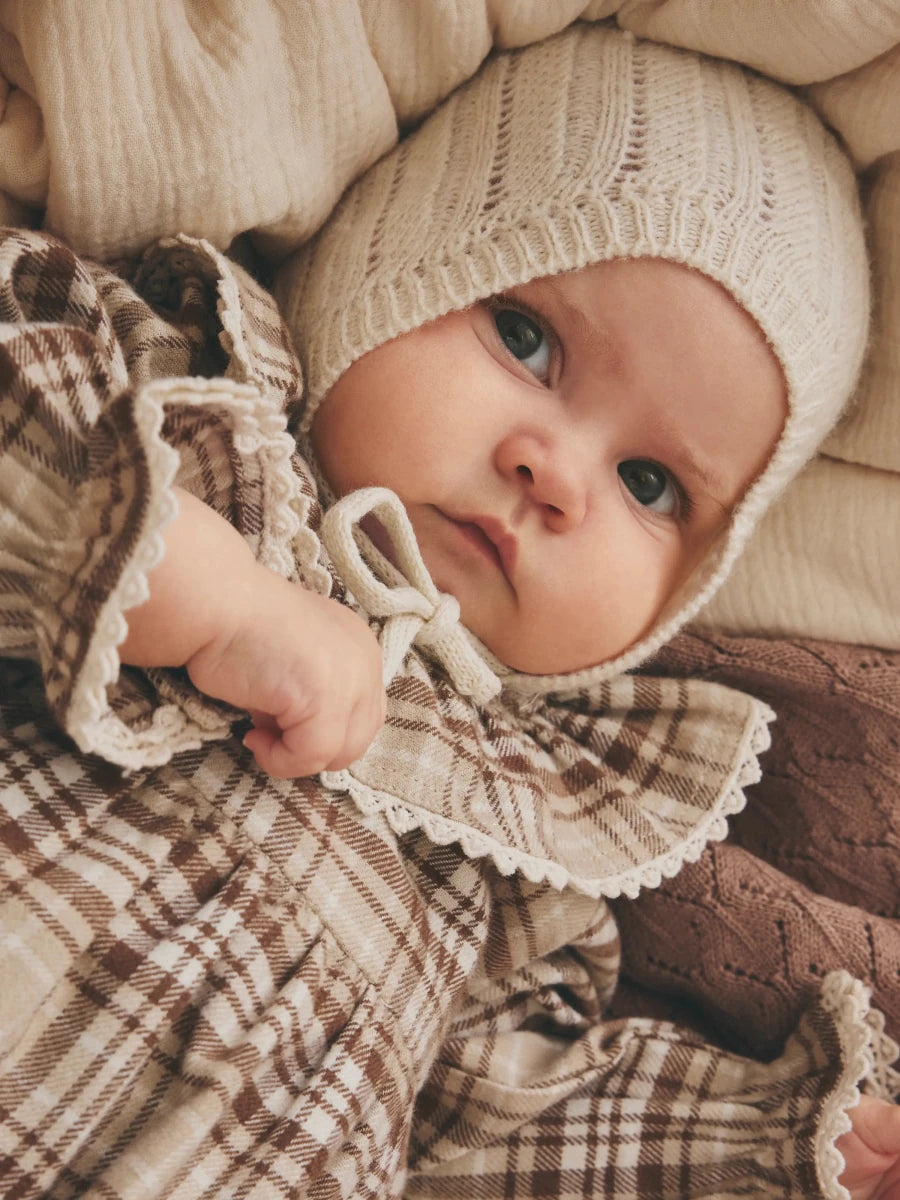 Lil' Atelier baby RENRIK bodykjole - White Pepper | Torgunns Barneklær AS